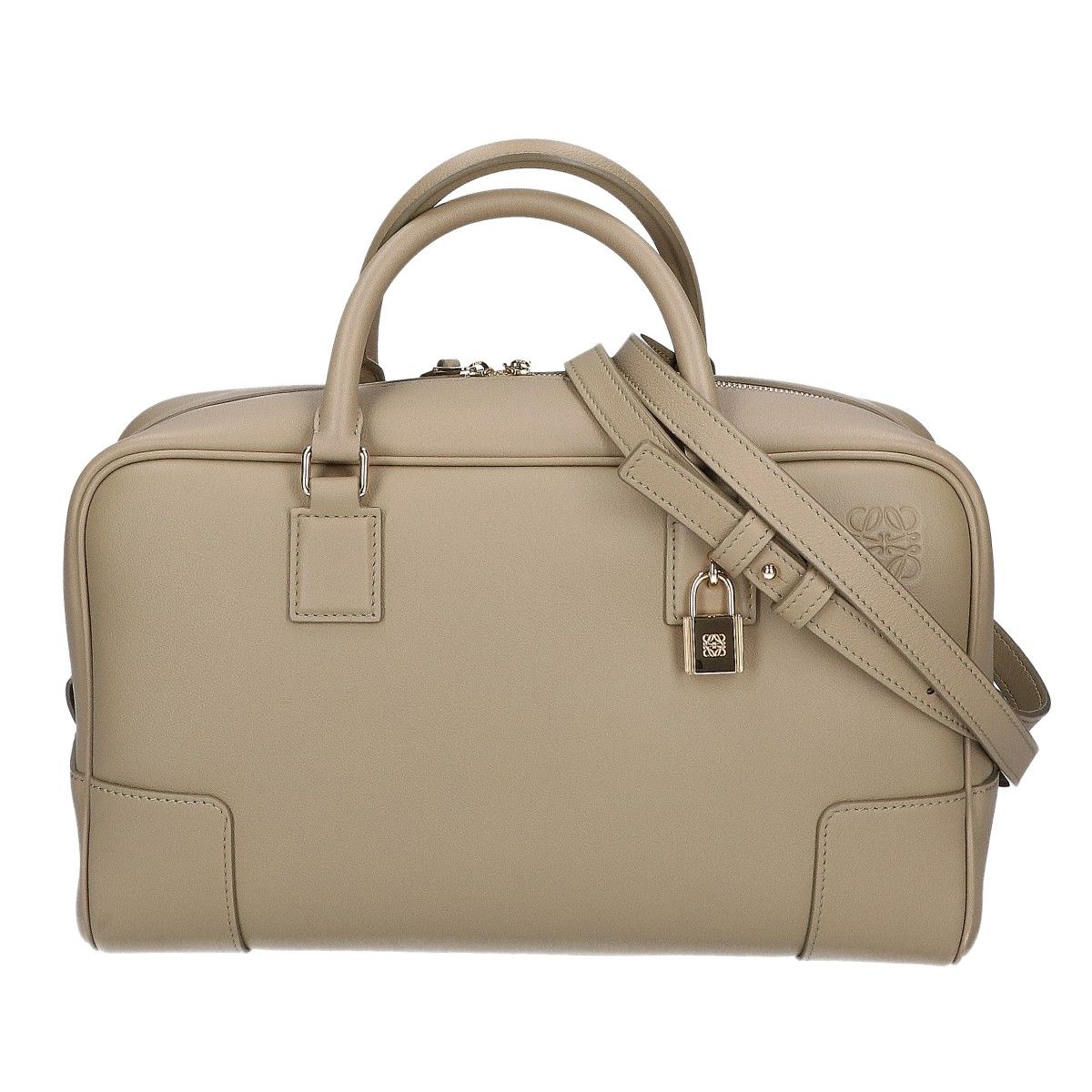 Loewe Napa Calfskin Embossed Anagram Amazona 28 2-Way