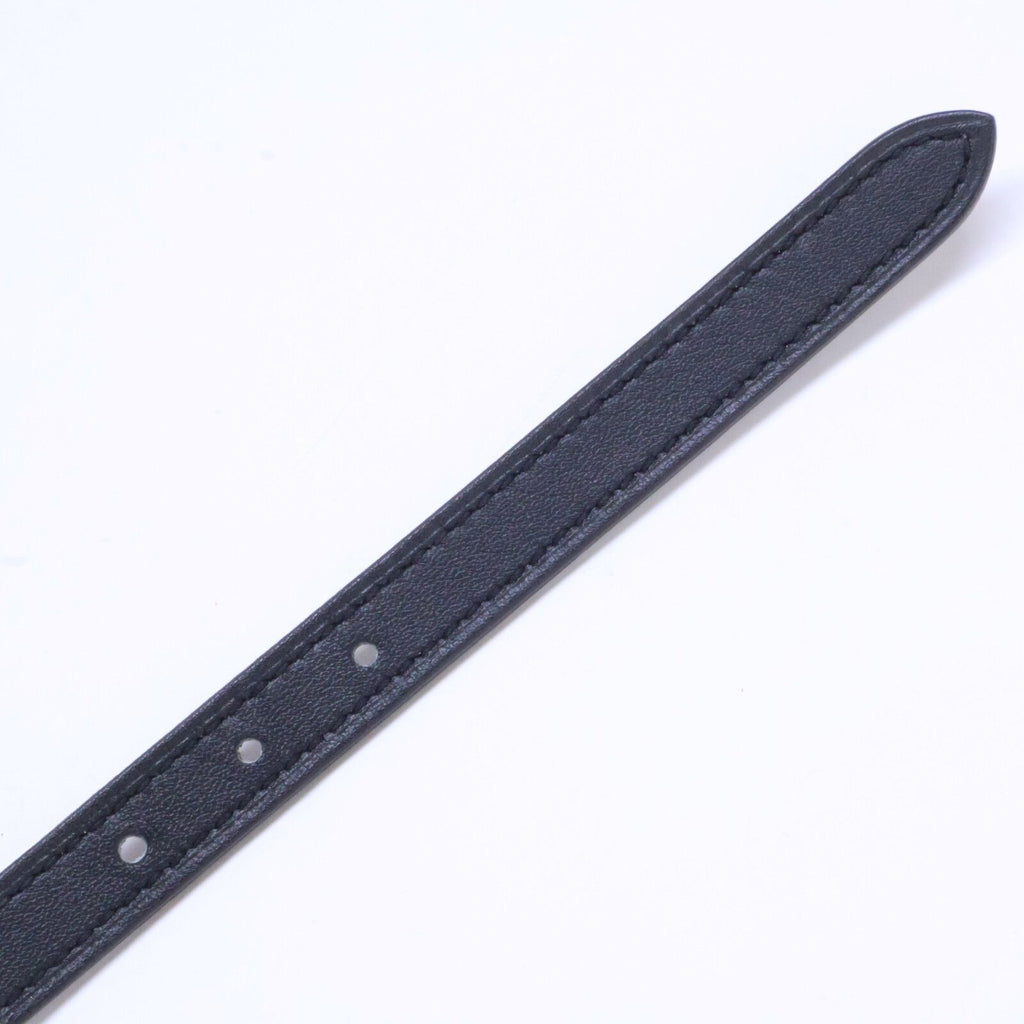 Hermes Mini Buckle Black Etoupe Belt — view 7