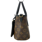 Louis Vuitton Tote Bag Monogram Neverfull Inside Out BB Black Leather Cowhide — view 4