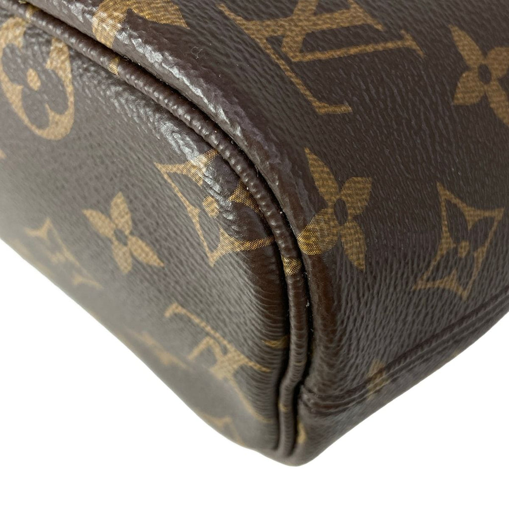 Louis Vuitton Tote Bag Monogram Neverfull Inside Out BB Black Leather Cowhide — view 8