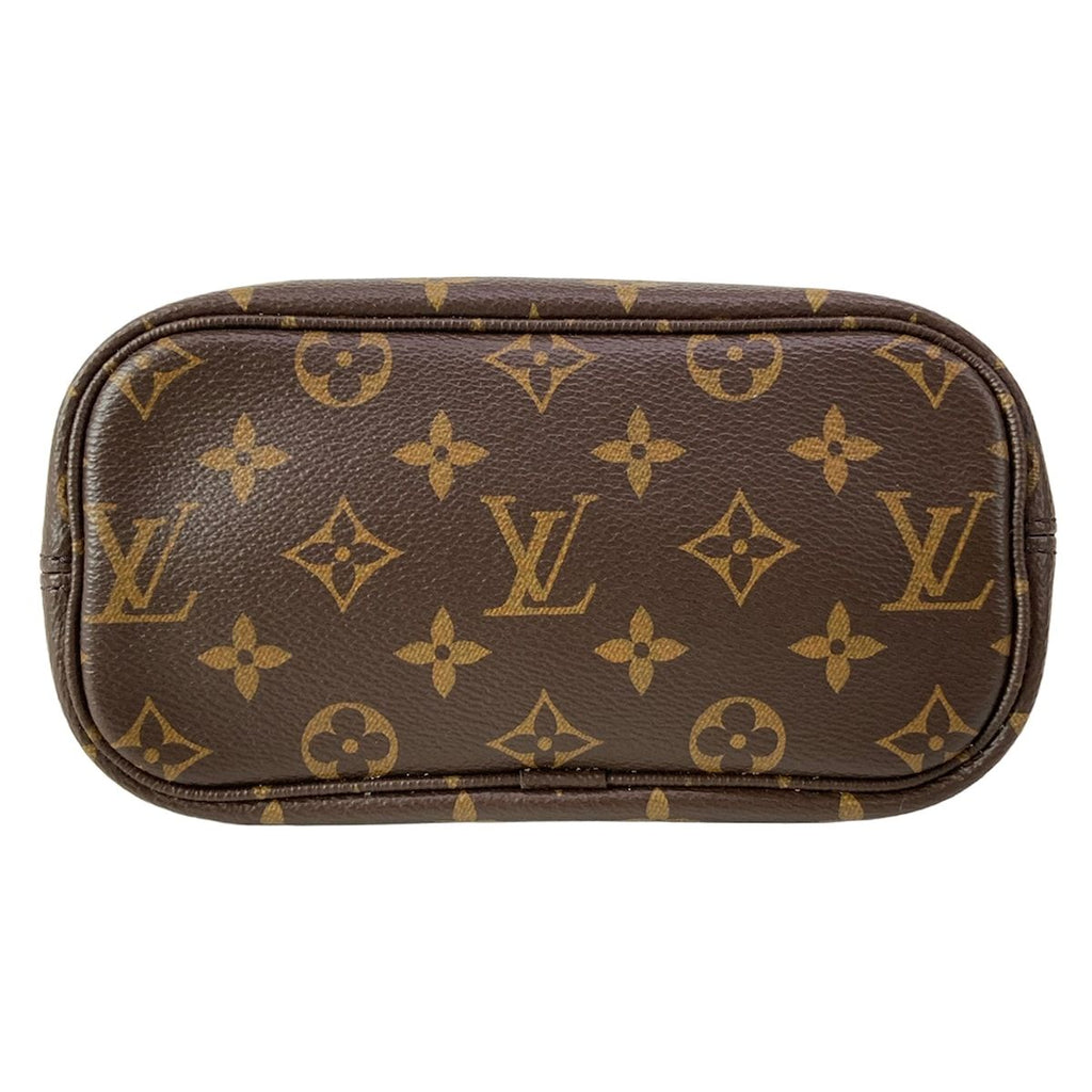Louis Vuitton Tote Bag Monogram Neverfull Inside Out BB Black Leather Cowhide — view 5