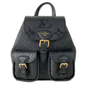 Louis Vuitton Backpack Monogram Empreinte Backup Noir Leather Cowhide