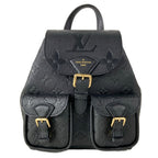 Louis Vuitton Backpack Monogram Empreinte Backup Noir Leather Cowhide