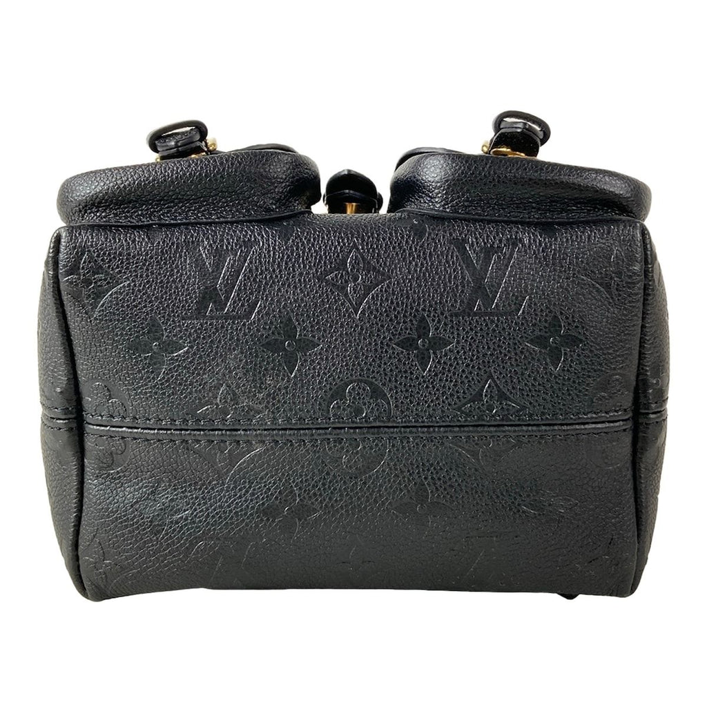 Louis Vuitton Backpack Monogram Empreinte Backup Noir Leather Cowhide — view 5