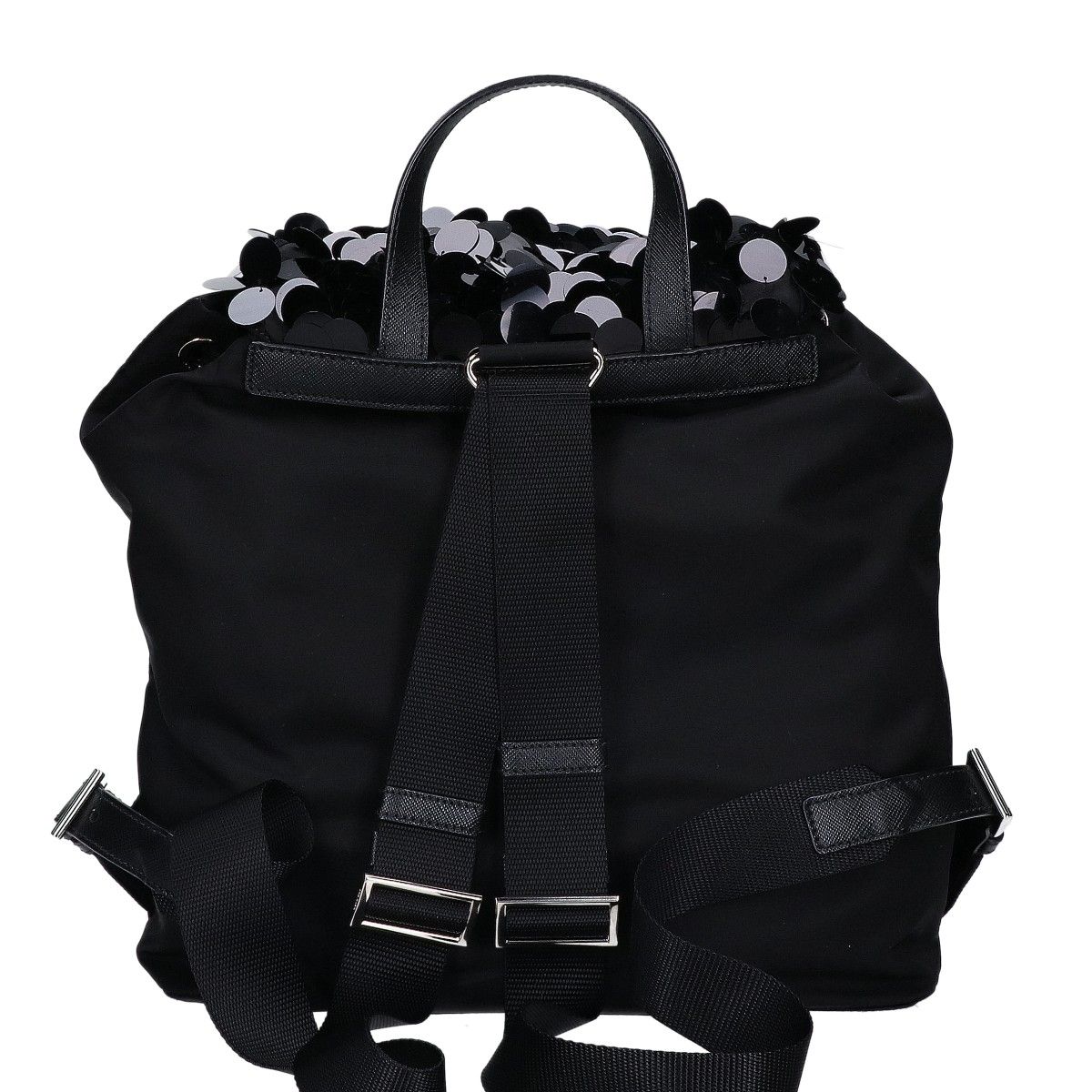 Prada Nylon Sequin Backpack — view 3
