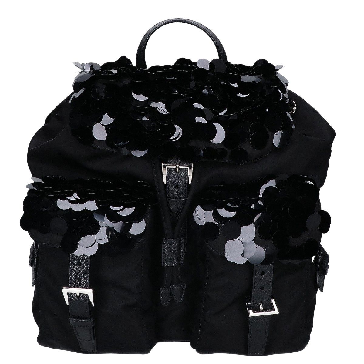 Prada Nylon Sequin Backpack
