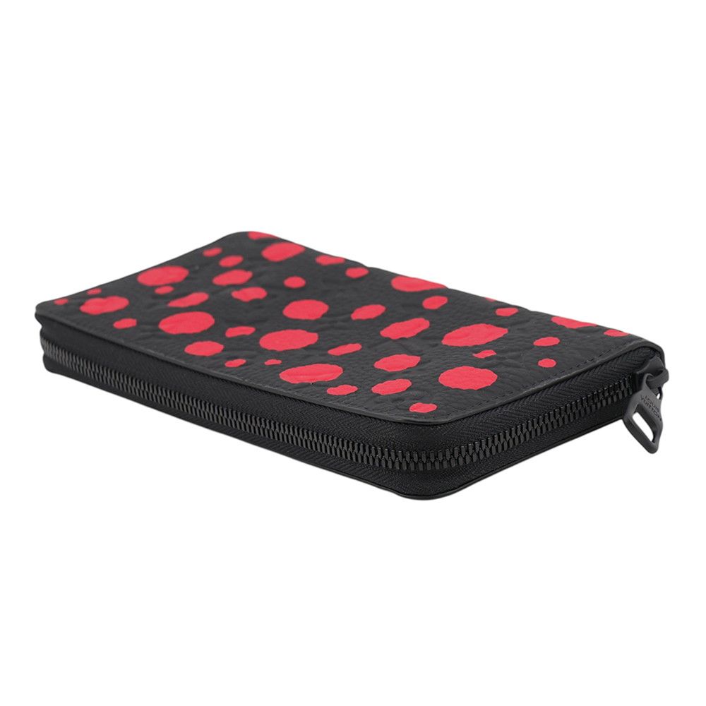 Louis Vuitton Monogram Empreinte Infinity Dot LV YK Zippy Wallet Vertical Yayoi — view 2