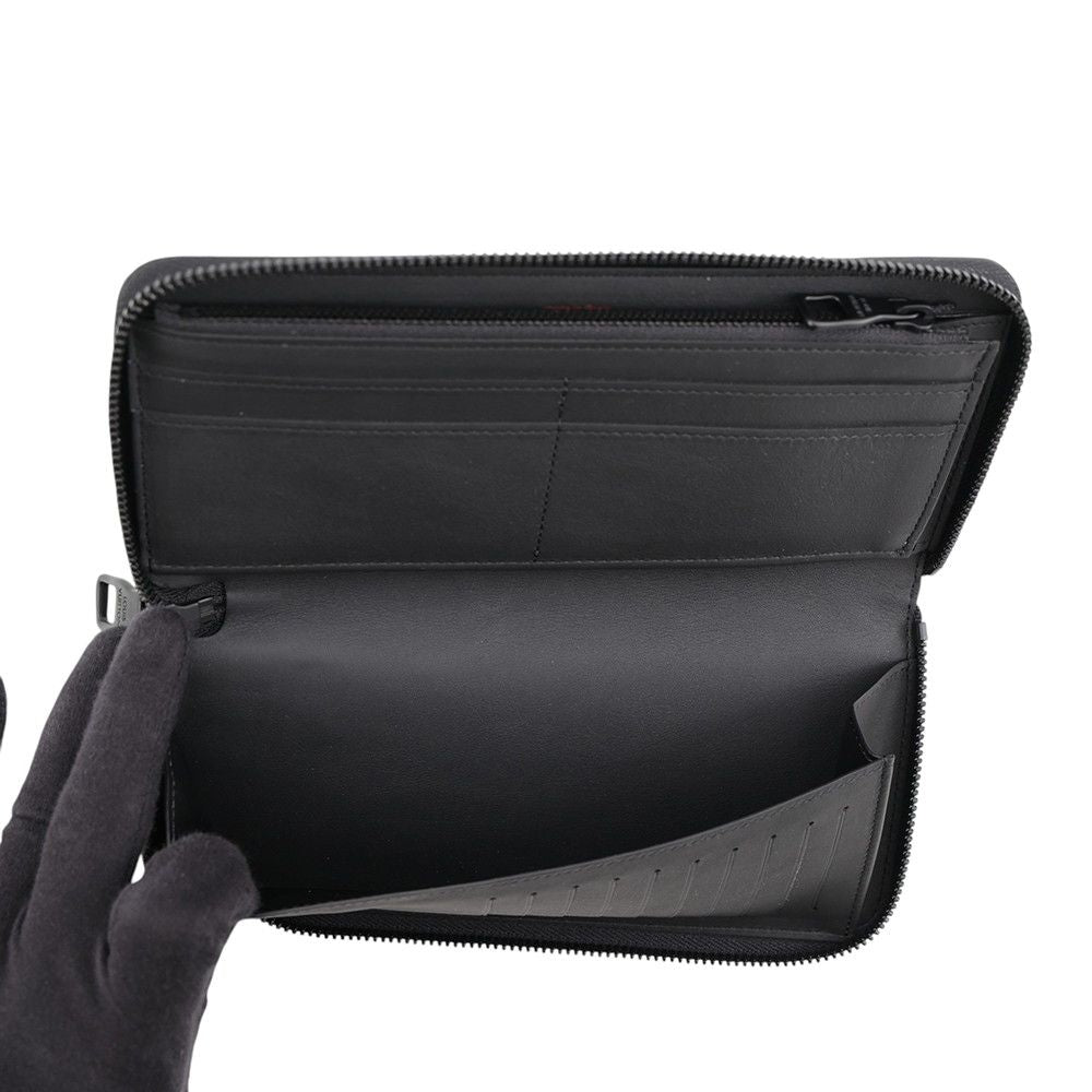 Louis Vuitton Monogram Empreinte Infinity Dot LV YK Zippy Wallet Vertical Yayoi — view 5