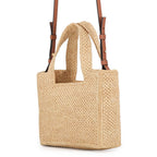 Loewe Handbag Font Tote Mini Raffia Leather 2-Way — view 2