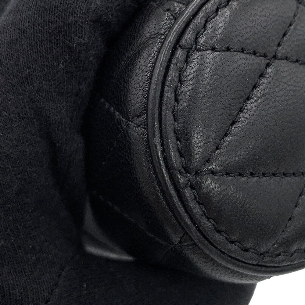 Saint Laurent Paris Chain Shoulder Bag Sade Micro Tube Lambskin Black — view 6