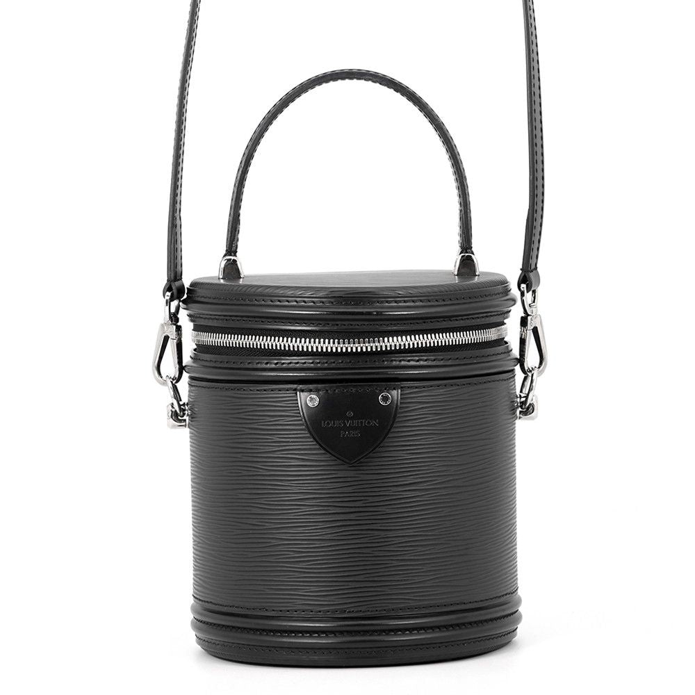 Louis Vuitton Epi Cannes 2-Way Shoulder Bag Black
