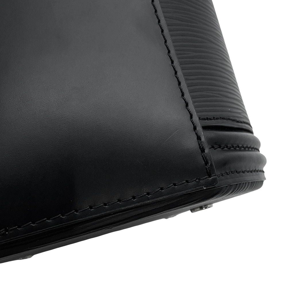 Louis Vuitton Epi Cannes 2-Way Shoulder Bag Black — view 8