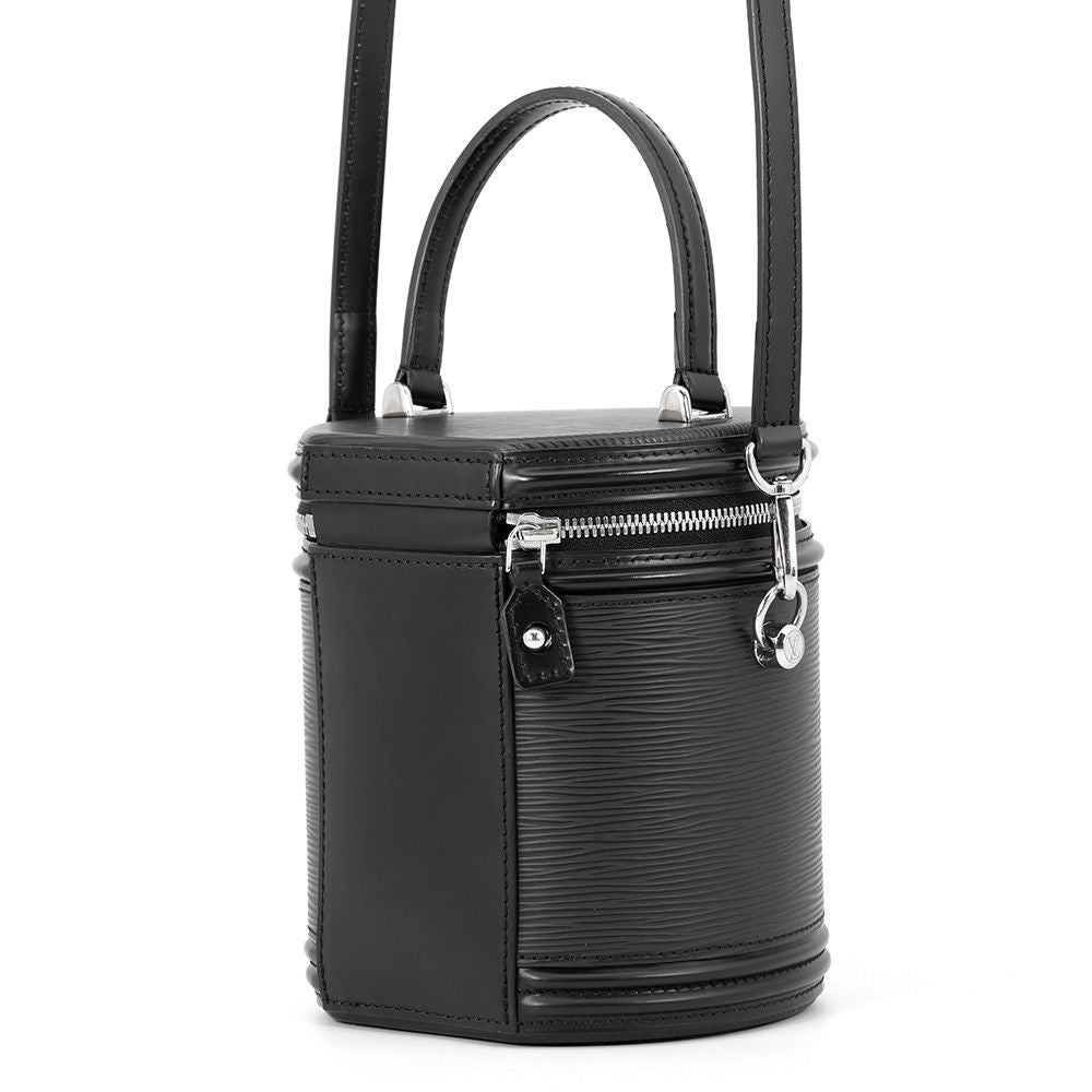 Louis Vuitton Epi Cannes 2-Way Shoulder Bag Black — view 2