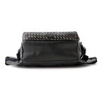 Bottega Veneta Belt Bag Perforated Crossbody Leather Black — view 4