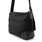 Gucci Shoulder Bag GG Embossed Nylon Leather Black — view 2