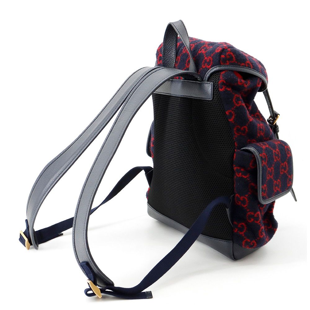Gucci Backpack GG Wool Leather — view 2