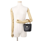 Gucci Bamboo Leather 2-Way Chain Shoulder Bag Black — view 4