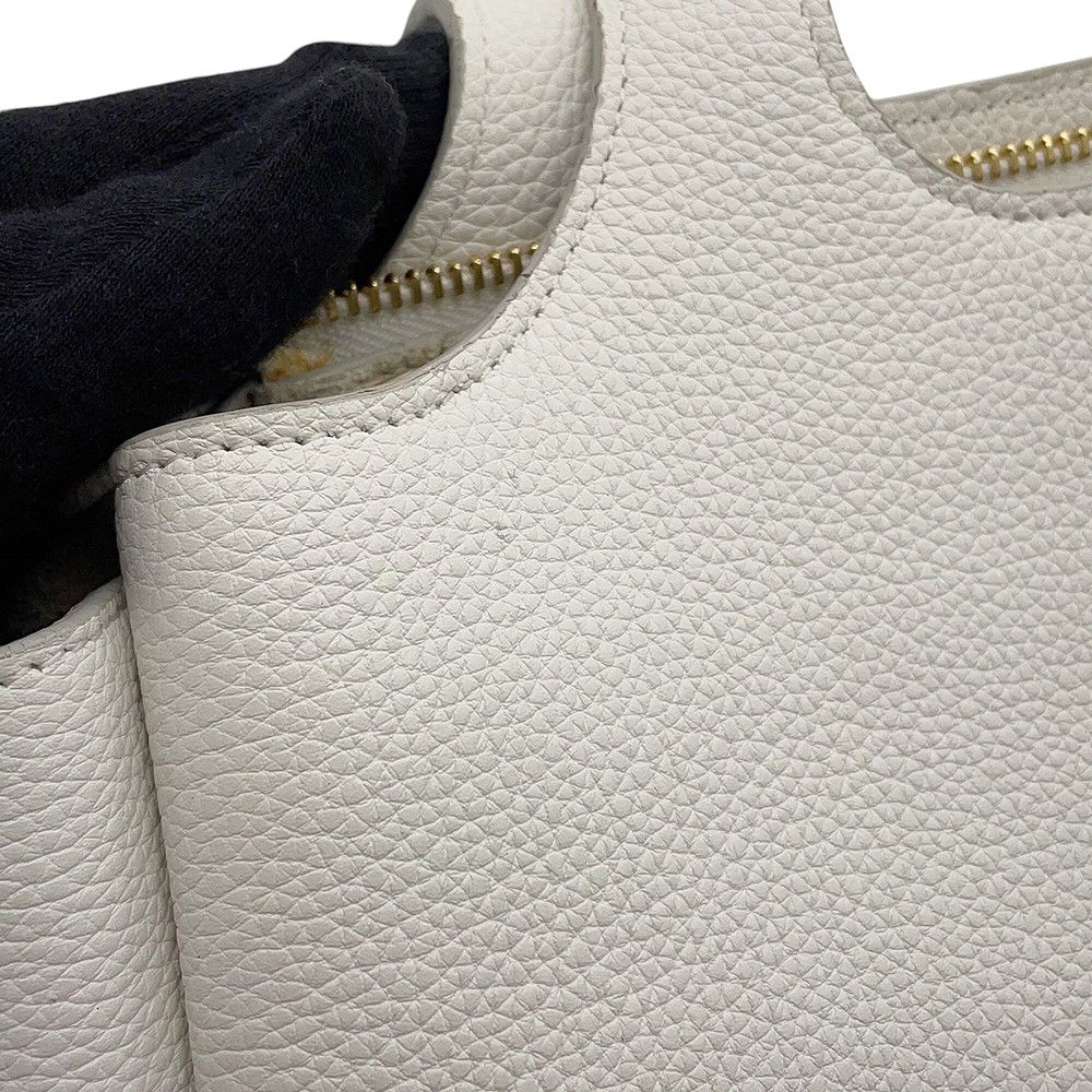 Celine Tote Bag Trifold Small White — view 7