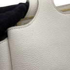 Celine Tote Bag Trifold Small White — view 7