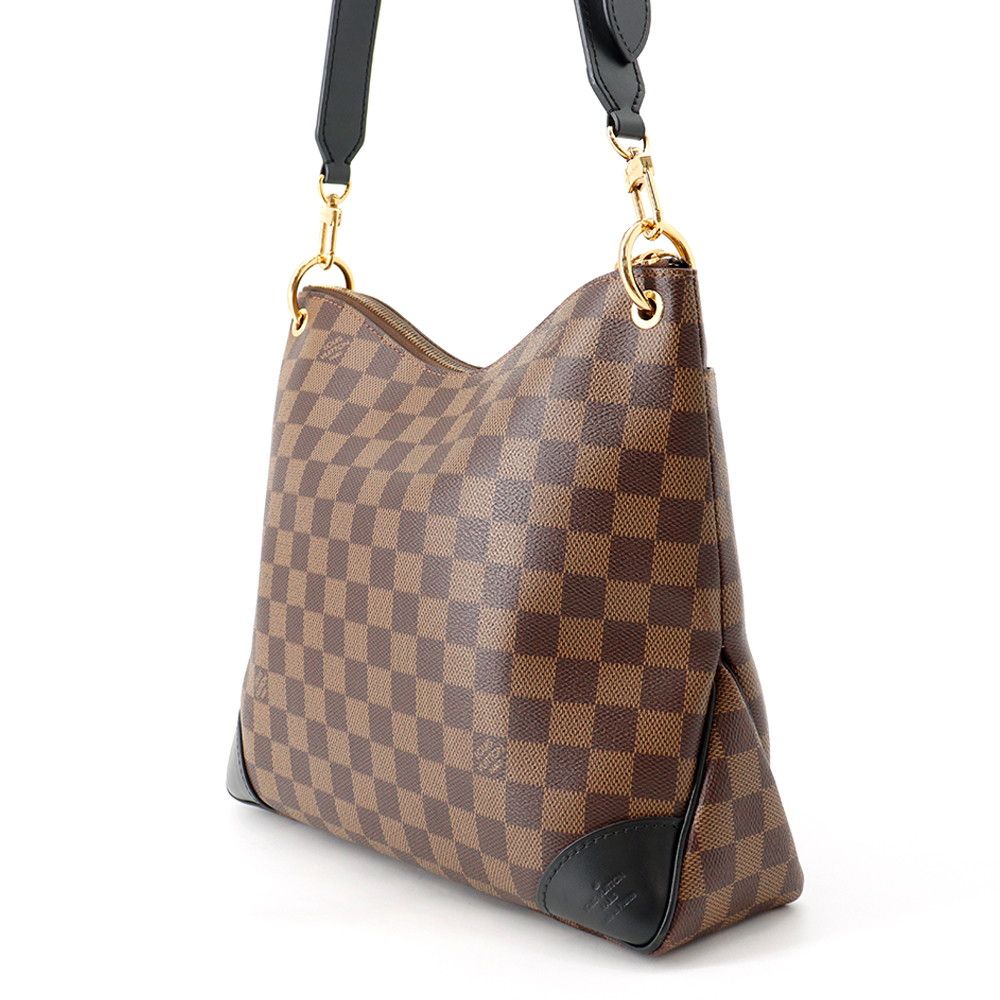 Louis Vuitton Shoulder Bag Damier Ebene Odeon NM Black — view 2