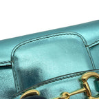 Gucci Chain Shoulder Bag Horsebit 1955 Nano Leather — view 8