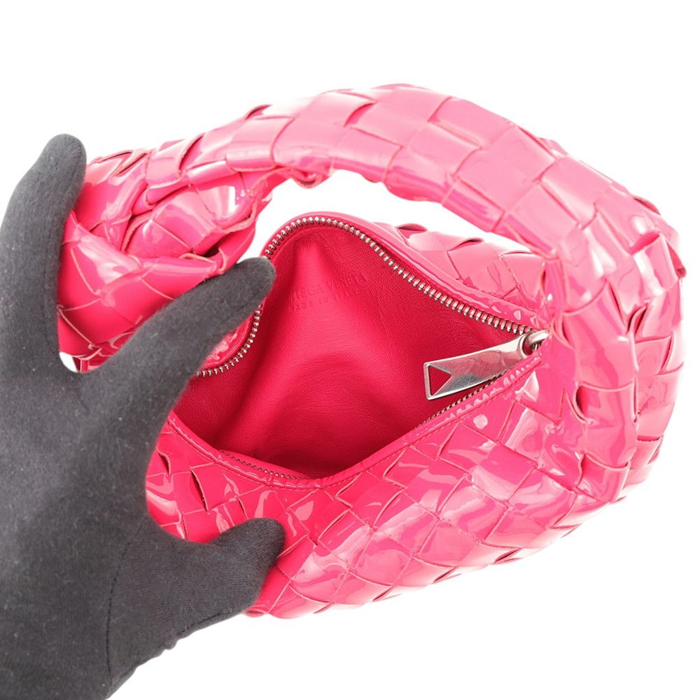 Bottega Veneta Handbag Intrecciato Mini Jodie Patent — view 5