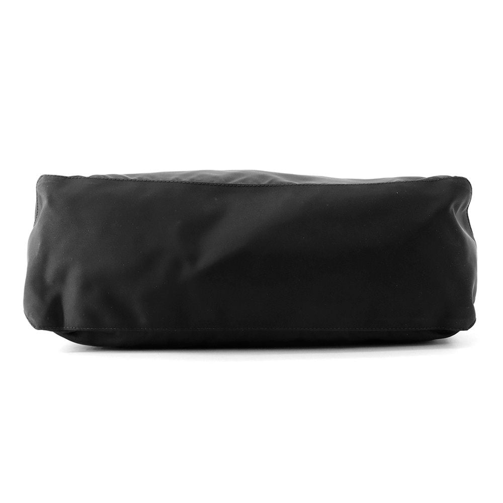 Prada Handbag Nylon Triangle Logo 2-Way Shoulder Black — view 3