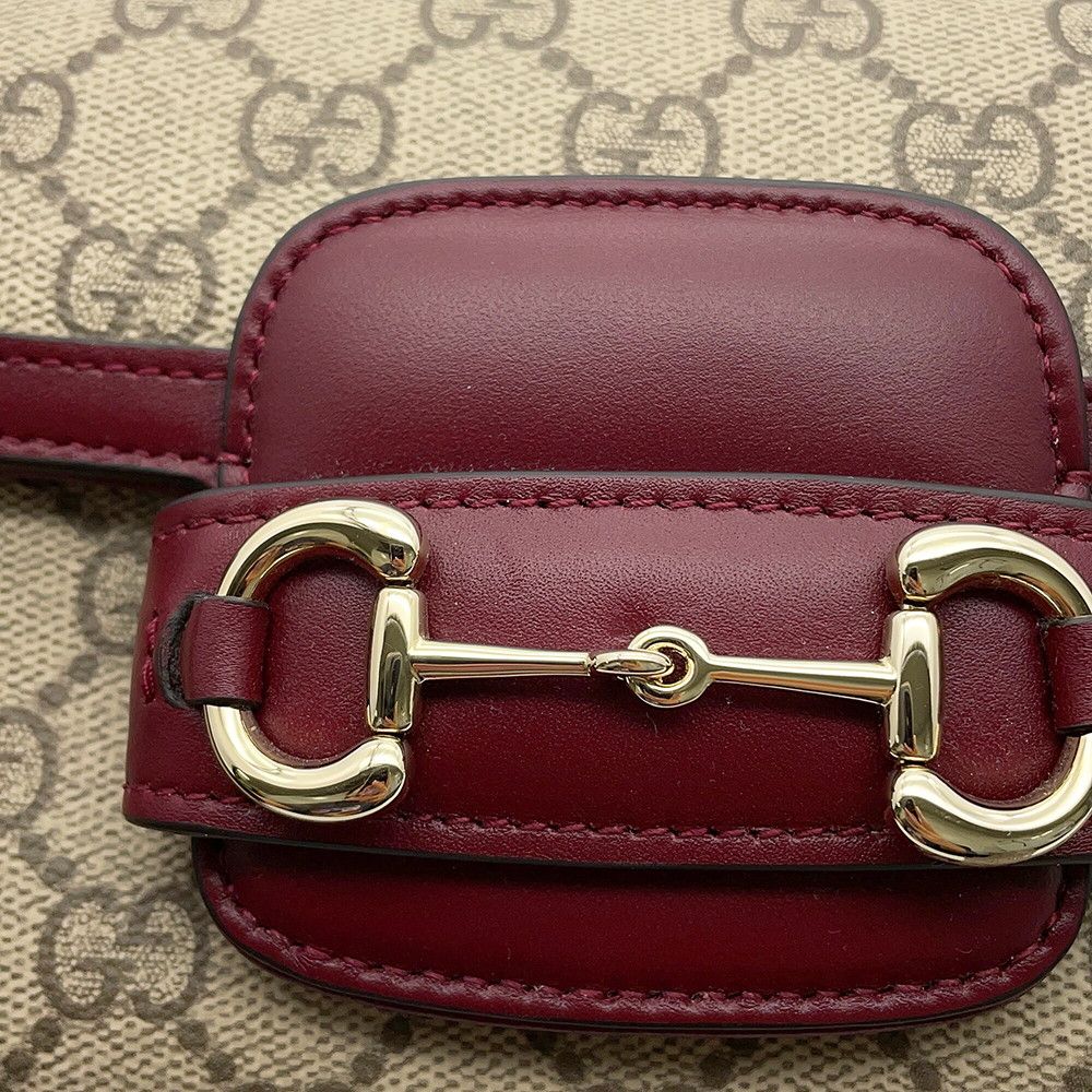 Gucci Horsebit 1955 Top Handle GG Supreme Leather 2-Way — view 8