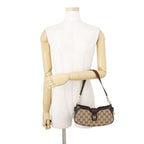 Gucci Shoulder Bag Moon Side Mini GG Canvas Leather — view 4