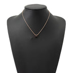 Hermes Necklace Mini Pop H Black Pink Gold — view 4