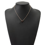 Hermes Necklace Mini Pop H Black Pink Gold — view 4