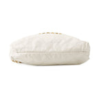 Chanel Backpack Chanel 22 Large Shiny Calfskin White — view 3