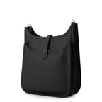 Hermes Shoulder Bag Evelyne 3 PM Black Silver Taurillon Clemence — view 2