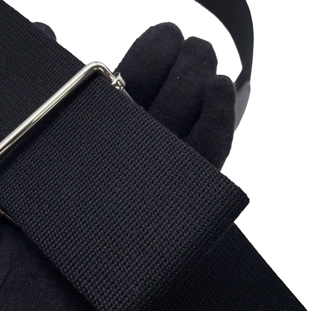 Hermes Shoulder Bag Evelyne 3 PM Black Silver Taurillon Clemence — view 8