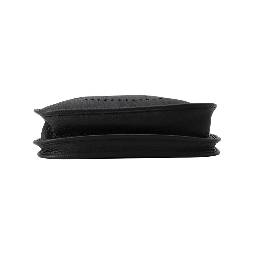 Hermes Shoulder Bag Evelyne 3 PM Black Silver Taurillon Clemence — view 3