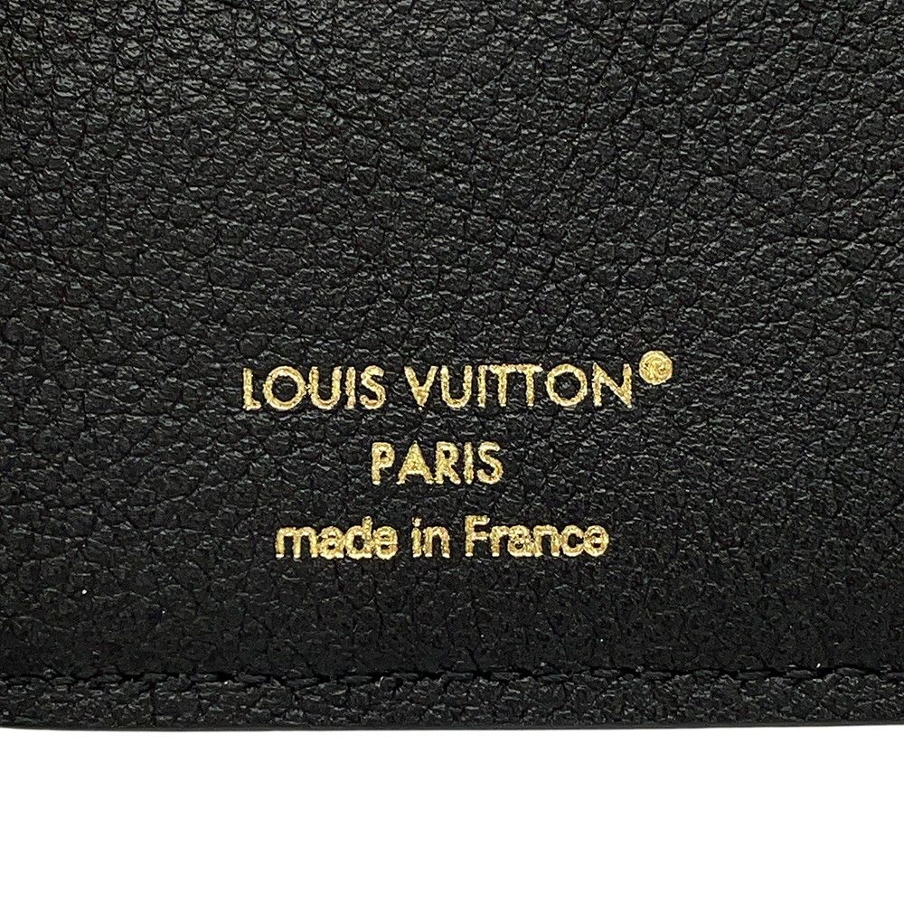 Louis Vuitton Bifold Wallet Monogram Empreinte Portefeuille Clair Black — view 7