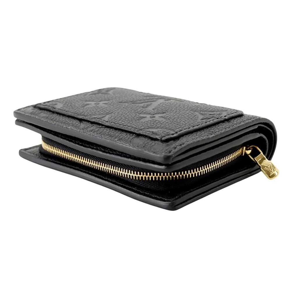 Louis Vuitton Bifold Wallet Monogram Empreinte Portefeuille Clair Black — view 2