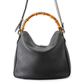 Gucci Handbag Diana Bamboo Medium Calfskin 2-Way Black
