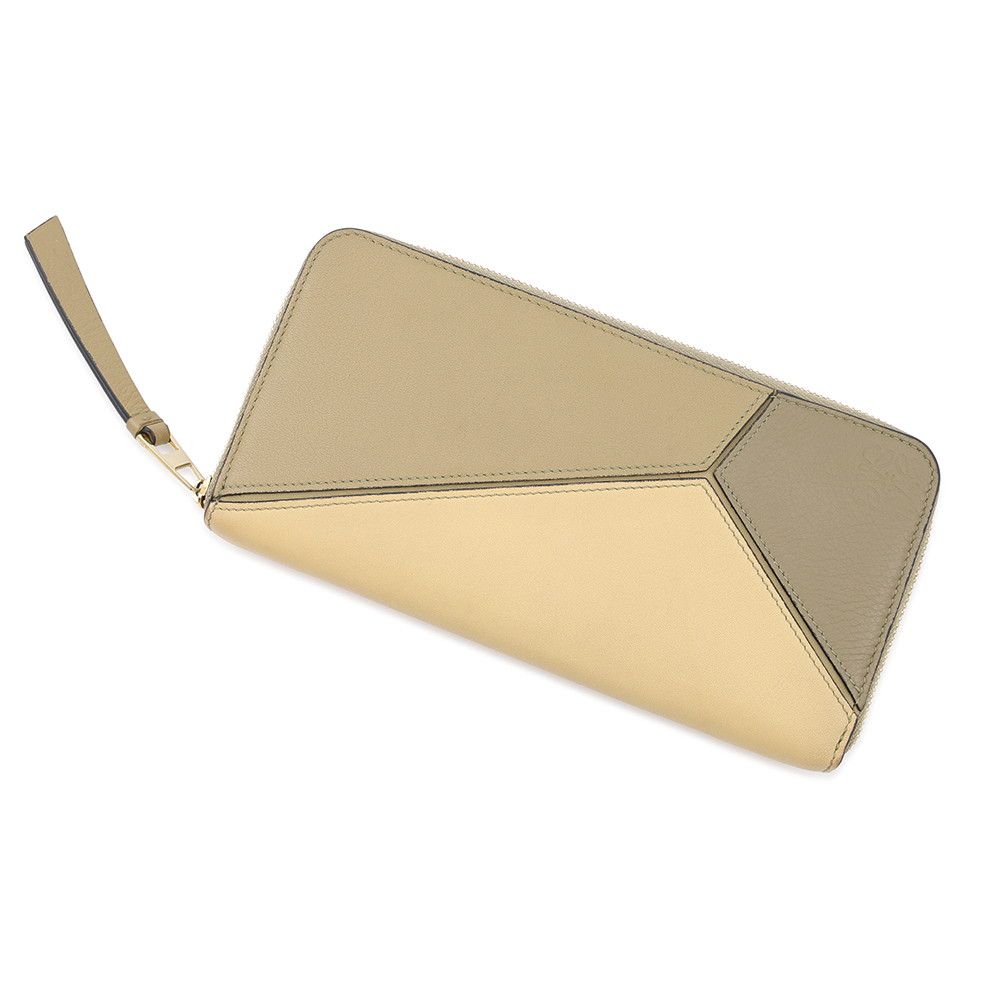 Loewe Wallet Puzzle Zip Around Leather