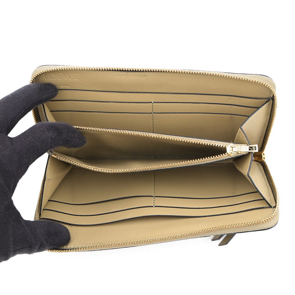 Loewe Wallet Puzzle Zip Around Leather — view 4
