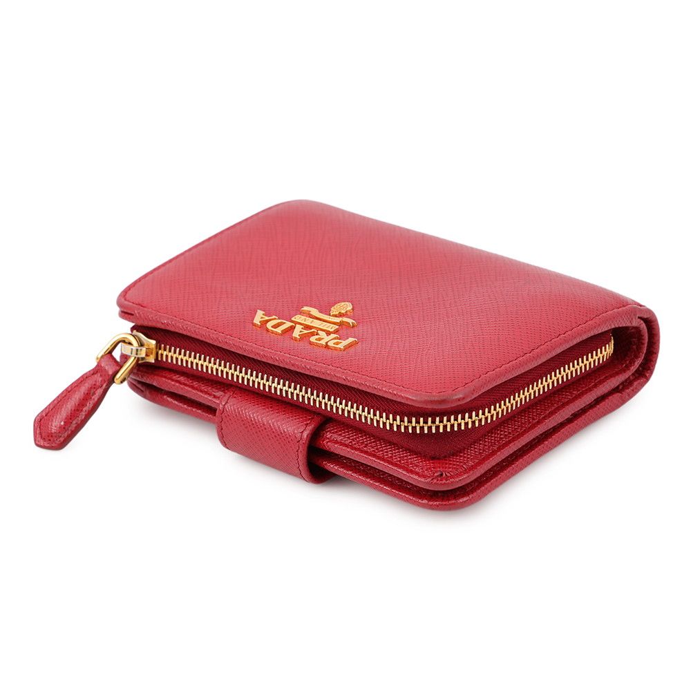 Prada Bifold Wallet Logo Leather — view 2