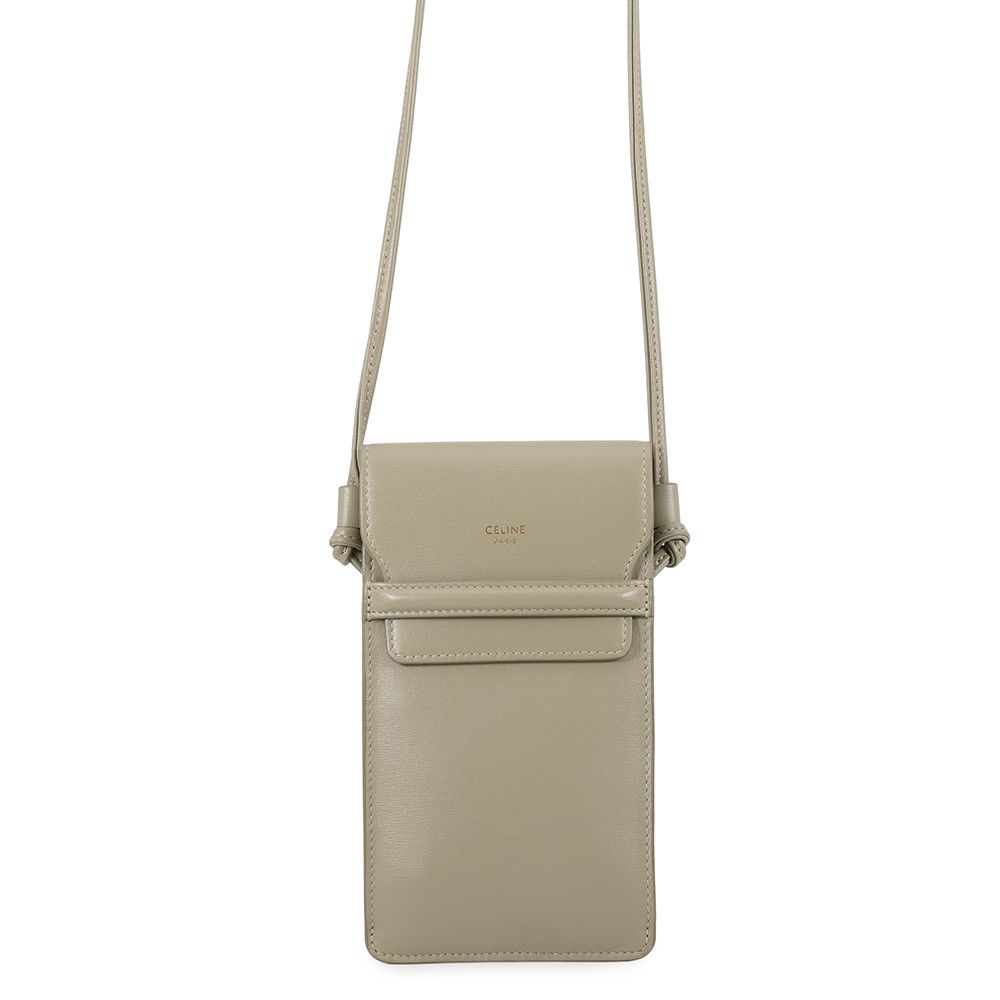 Celine Phone Pouch Case Leather