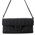 Chanel Chain Shoulder Bag New Travel Line CC Logo Nylon Black