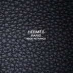 Hermes Handbag Picotin Lock PM Canvas Silver Taurillon Clemence — view 6