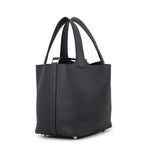 Hermes Handbag Picotin Lock PM Canvas Silver Taurillon Clemence — view 2