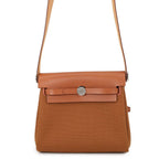 Hermes Shoulder Bag Herbag Zip Mini Forbe Silver Toile Hunter