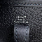 Hermes Shoulder Bag Evelyne TPM 111 Amazon Cavern Silver Taurillon Clemence — view 5