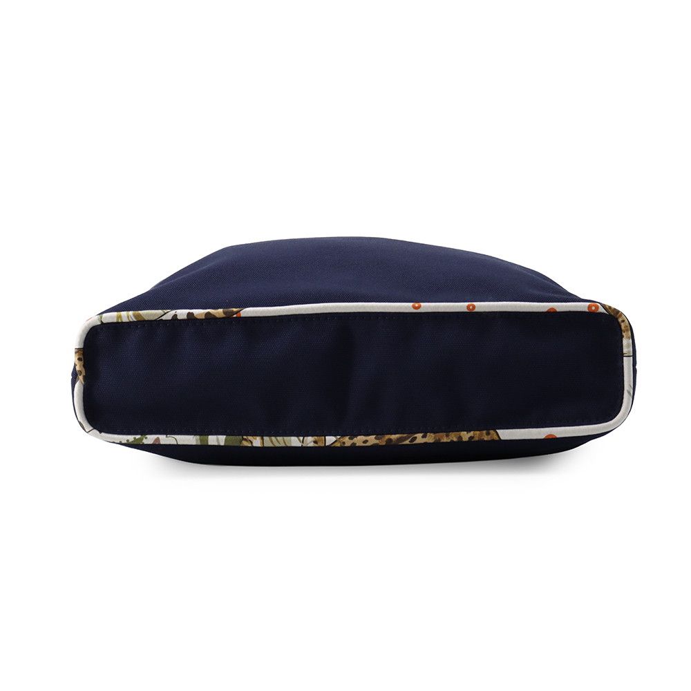 Hermes Tote Bag Petit H Navy Beton Silver Toile H Taurillon Clemence — view 3