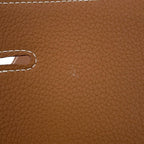 Hermes Shoulder Bag Steve Wright Junior Gold Silver Togo — view 6