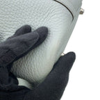 Hermes Handbag Picotin Lock PM Blue Pale Silver Taurillon Clemence — view 7